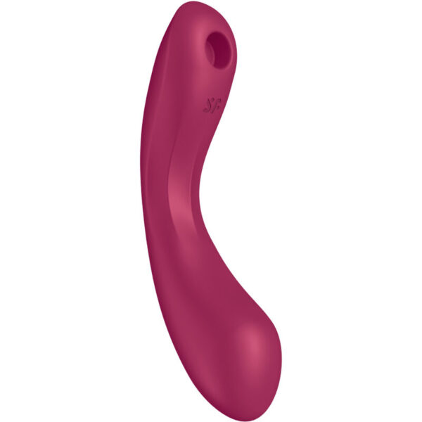 SATISFYER - CURVE TRINITY 1 AIR PULSE VIBRATION VERMELHO - Image 3