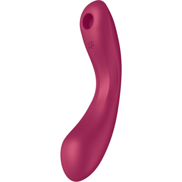 SATISFYER - CURVE TRINITY 1 AIR PULSE VIBRATION VERMELHO - Image 4