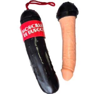 DIABO PICANTE – DILDO DE SALSICHA DE SANGUE DE BURGOS