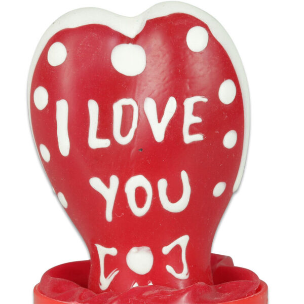 CONDOMERIE - PRESERVATIVOS NOVIDADES PINTADOS À MÃO CORAÇÃO - EU TE AMO MODELO 1 - Image 3
