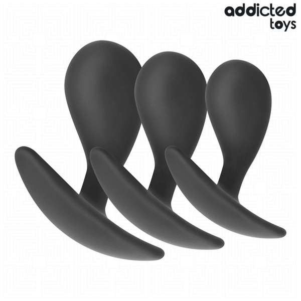 ADDICTED TOYS - CONJUNTO DE 3 PLUG ANAL MODELO 3 - Image 3