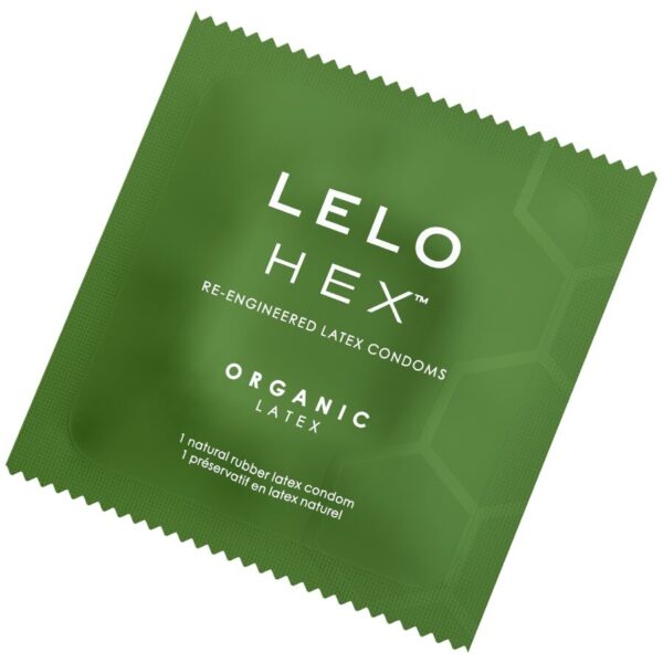 LELO - CAIXA DE PRESERVATIVOS ORGÂNICOS HEX 12 UNIDADES - Image 4