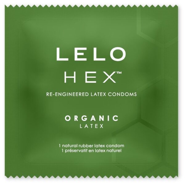 LELO - CAIXA DE PRESERVATIVOS ORGÂNICOS HEX 36 UNIDADES - Image 3