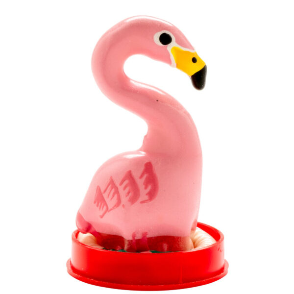 CONDOMERIE - PRESERVATIVOS NOVIDADES PINTADOS À MÃO FLAMINGO ROSA - Image 3